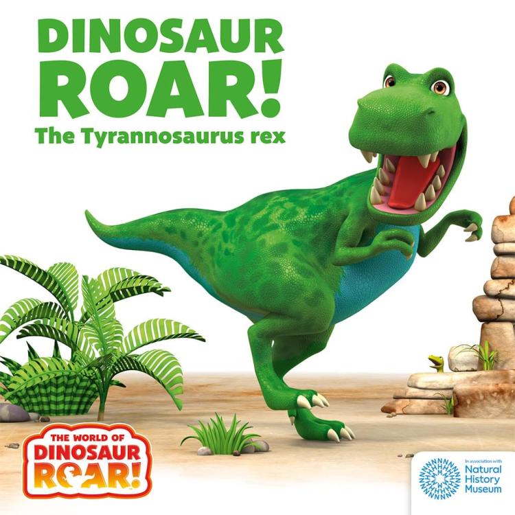 Front cover of the Dinosaur Roar! Book